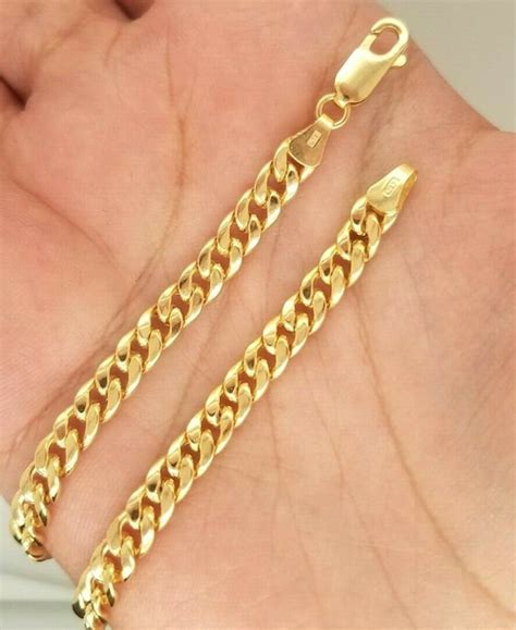 10 karat gold ankle bracelet